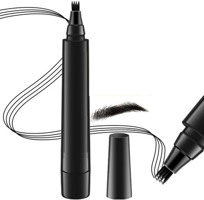 GULGLOW99 Eyebrow Pencil Black,Waterproof Microblading Eyebrow Pencil(BLACK)