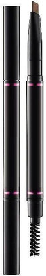 SHENYCOLORS Eyebrow Pencil 2 in 1 Dual Function Eye Brow Filling Pencil with Brush(BROWN)