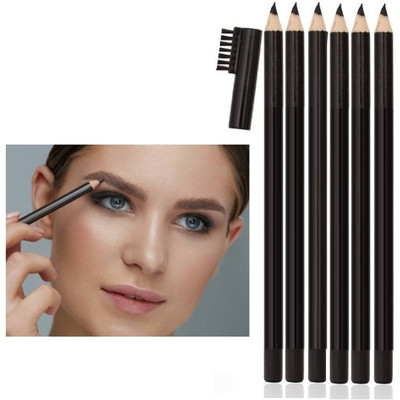 Latixmat Eyebrow Definer Pencil with Brush(black)