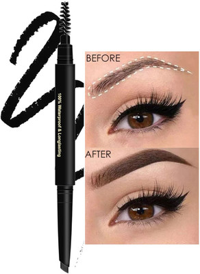 MYEONG Micro Precision Eye Brow Pencil With Brush(Jet Black)