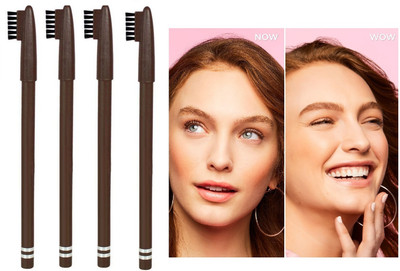 Wonholli Delicate Texture Long Lasting Effect Eyebrow Pencil(Brown)