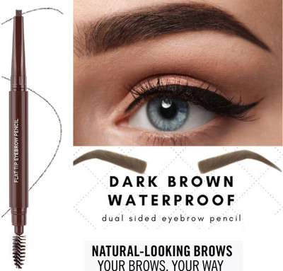 Herrlich Long-lasting Waterproof & Smudge-Proof Eye Brow pencil(BROWN)