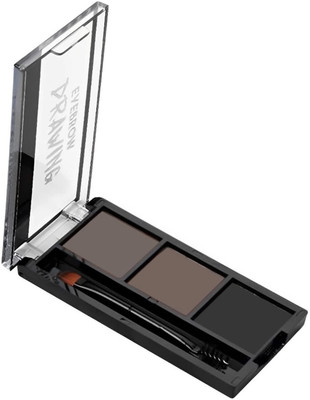 GULGLOW99 3 Shades Eyebrow Palette Eyebrow Filler with Brush Eyebrow Drawing Kit(MULTICOLORS)