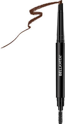 Bellavita Brow Boss Eyebrow Pencil | Precision Tip | Built-In Spoolie | 0.04g(Brown Sugar)