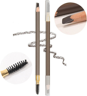 LILLYAMOR Eyebrow Pencil | Dual-Ended Eyebrow Pencil | Highly Pigmented(Brown)