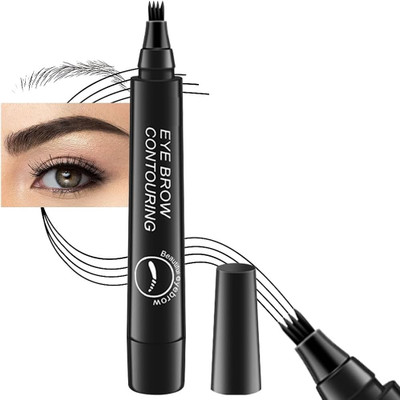 GULGLOW99 Black Magic Microblading Eyebrow Contouring Pen Pencil(BLACK)