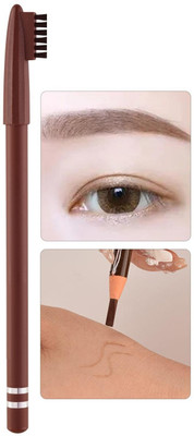 YAWI 2 in 1 Dual Function Deep Brown Eyebrow Pencil With Brush(Brown)