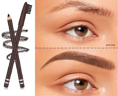 GFSU - GO FOR SOMETHING UNIQUE Best Eyebrow Pencil With Brush(BROWN)