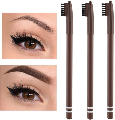 EVERERIN BEST BROWN COLOR EYEBROW PENCIL WITH EYEBROW BRUSH(Brown)