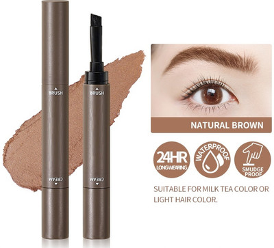 GABBU Long-Lasting Waterproof Eye Brow Pen(DARK BROWN)