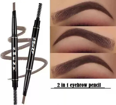 Sheny perfect Eye Brow Artist Automatic Eyebrow Pencil & Brush (Natural-Brown)(BROWN)