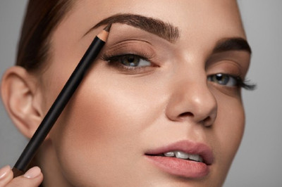Emijun Water Proof Long and Lasting Make up Eye brow pencil(BLACK)