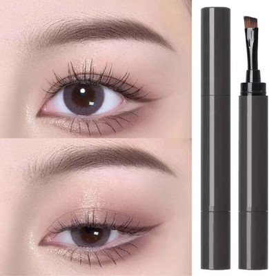 GABBU best Eyebrow Cream Pen with Brush Lasting Not Smudge (gray)(gray)