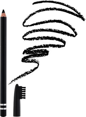 NADJA Waterproof Eyebrow Pencil With Brush |(BLACK)