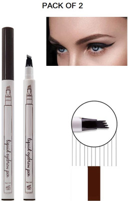 Emijun Long-lasting Waterproof Brow-Brown Combo(BROWN)