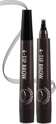 GFSU - GO FOR SOMETHING UNIQUE Sweatproof & Long-Lasting All Day 4-Tip Microblading Brow Pen(Black)
