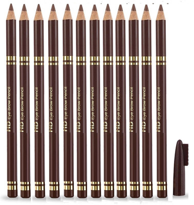 WOONGMI Eyebrow Pencil with Brush Smudge proof(Brown)