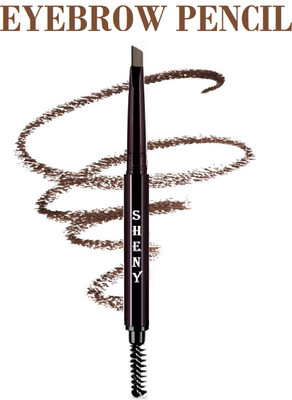 Sheny Brow Artist Eyebrow Pencil, best 2 in 1 eyebrow pencil ( brown )(BROWN)