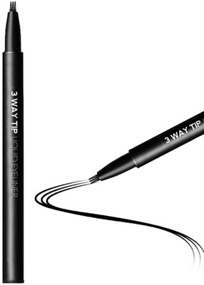ADJD Sketch Liquid Eyebrow Pencil Tattoo 3 Head Fine(BLACK)