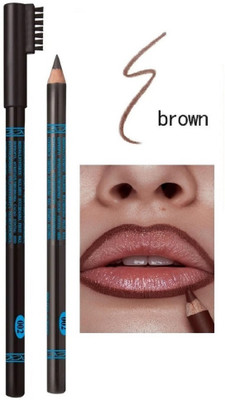 Amaryllis Professional Eyebrow Pencil with Brush Smudge proof Eyebrow(DARK BROWN)