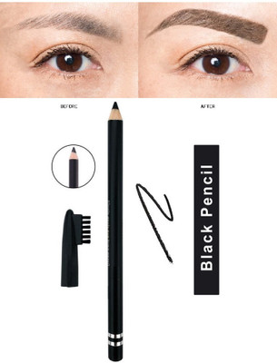SEUNG BEST EYEBROW PENCIL BLACK COLOR MATTE FINISH(BLACK)