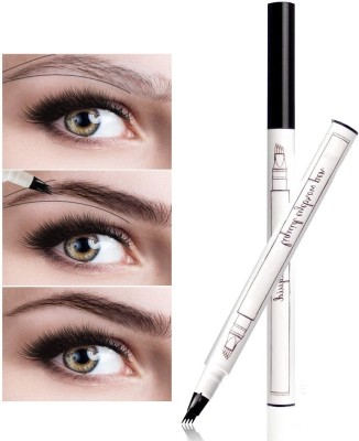 Emijun EYEBROW pen waterproof long long lasting pen(black)