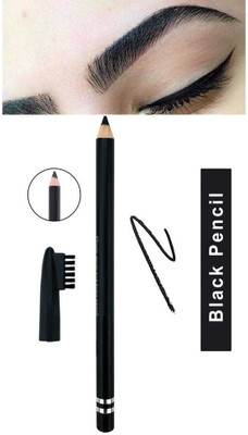 Herrlich EYEBROW PENCIL BLACK COLOR BEST WATERPROOF(BLACK)