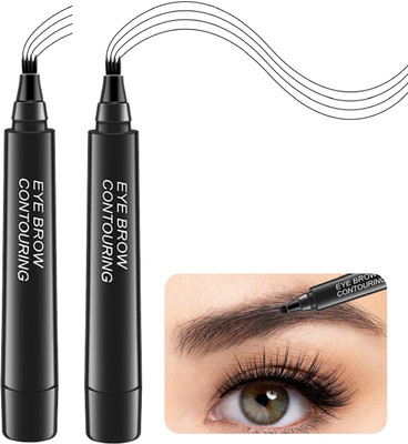ADJD water proof eyebrow pen natural | eyebrow contouring pen(Black)