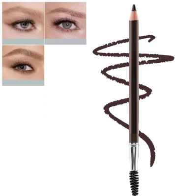 FELICECHIARA Professional Dual-Ended Eyebrow Pencil With Spoolie, Long-Lasting & Easy Glide(Brown)