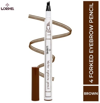 LORSHEL FINE SKETCH LIQUID EYEBROW PEN recommended eyebrow pencil(Brown)