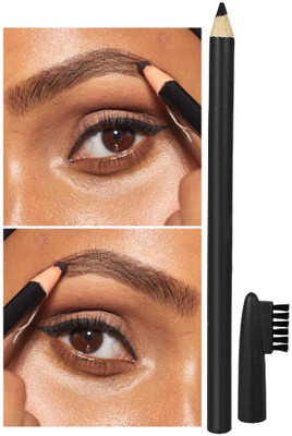 NADJA DARK BLACK EYE BROW PENCIL SMUDGE PROOF(BLACK)