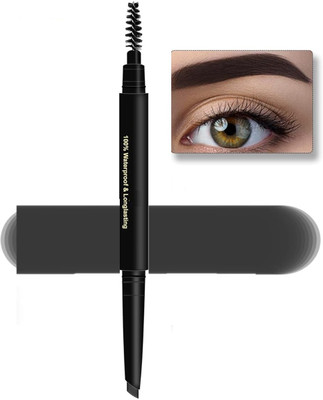 luzimaisa Browfill Long Lasting Automatic Eyebrow Pencil & Brush(black)