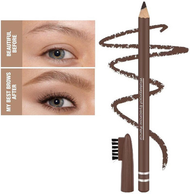 BLUEMERMAID NEW BROWN EYEBROW PENCIL FOR DEFINE EYEBROWS(BROWN)