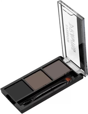 GULGLOW99 3 Shades Eyebrow Palette | Waterproof Eyebrow Filler with Brush(MULTICOLORS)