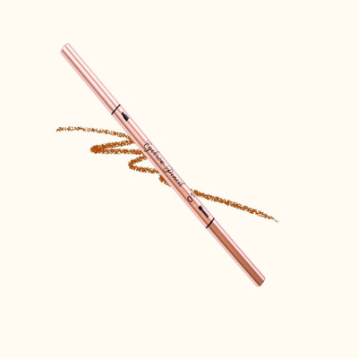 BLISSIBLE Smudge and Water Proof Eyebrow Pencil with Spoolie Shade-03(Brown)