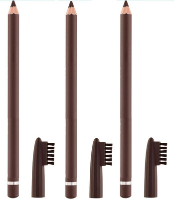 Emijun Eye Brow Shaper Water Proof Brown Eyebrow Penci(BROWN)
