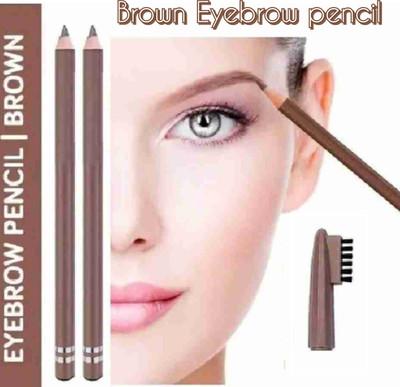 SKYBOAT PROFESSIONAL BROWN EYEBROW PENCIL WITH SOFT AND SMOOTH TEXTURE 2pc(BROWN)