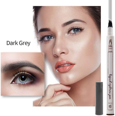 MYEONG Grey Color Eyebrow Tattoo Pen(Grey)