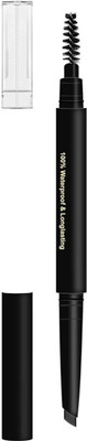 DARYUE Eyebrow Definer Pencil With Spoolie | Smudge Proof, Waterproof(Black)