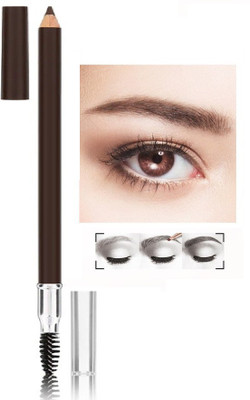 KAIASHA MATTE FINISH SOFT CURLING SHAPE EYEBROW PENCIL(BROWN)