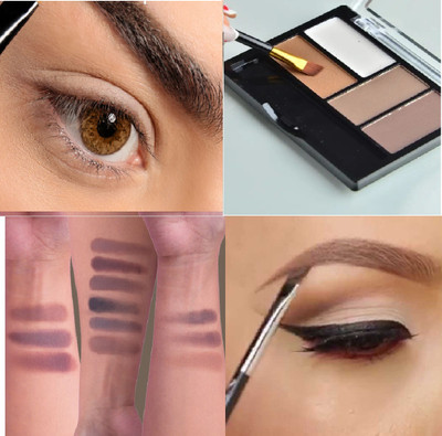 luzimaisa COLOUR DUAL EYEBROW POWDER SHADE 8 g(multicolor)