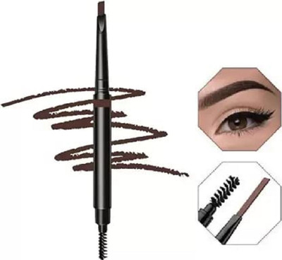 Yuency 2 in 1 Dual Function Eyebrow Pencil with Spool(BROWN)