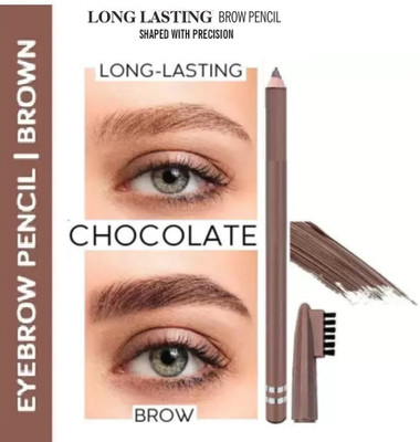 JANOST BEST BROWN SHADES EYE BROW PENCIL MATTE LONG LASTING(chocolate brown)