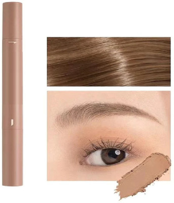 GFSU - GO FOR SOMETHING UNIQUE Eyebrow Cream Pen with Brush Lasting Not Smudge(Light Brown)