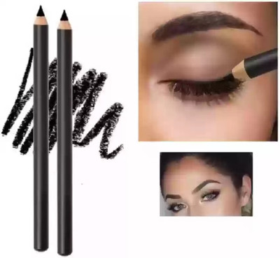 GFSU - GO FOR SOMETHING UNIQUE Best Waterproof Kajal Long Lasting Eye Kajal Pencil Quick Dry Black(BLACK)