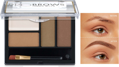 manasona 4 IN ONE Professional Eyebrow Palette Shade 8 g(MULTI COLORS)