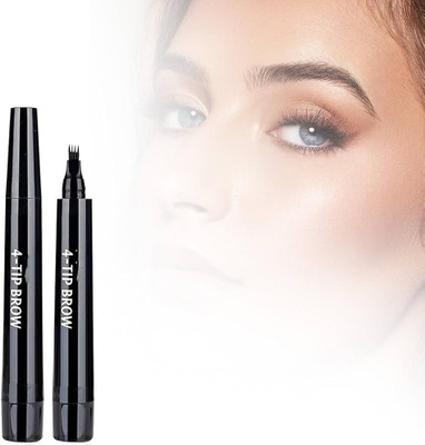 GFSU - GO FOR SOMETHING UNIQUE Eyebrow Pen with 4 Micro-Fork Tip Applicator(Black)