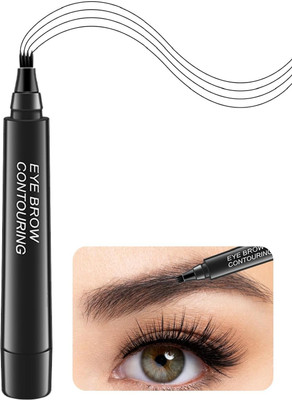 ADJD 3D Liquid Eyebrow Enhancing Waterproof Pen(Black)
