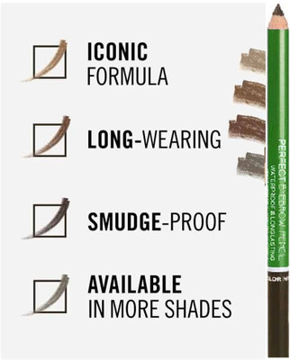 THTC Eyebrow Pencil With Comb Brush(BLACK)