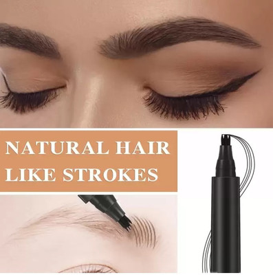 GFSU - GO FOR SOMETHING UNIQUE Eyebrow Pen with a Micro-Fork Tip Applicator,Brow Pencil(Jet Black)